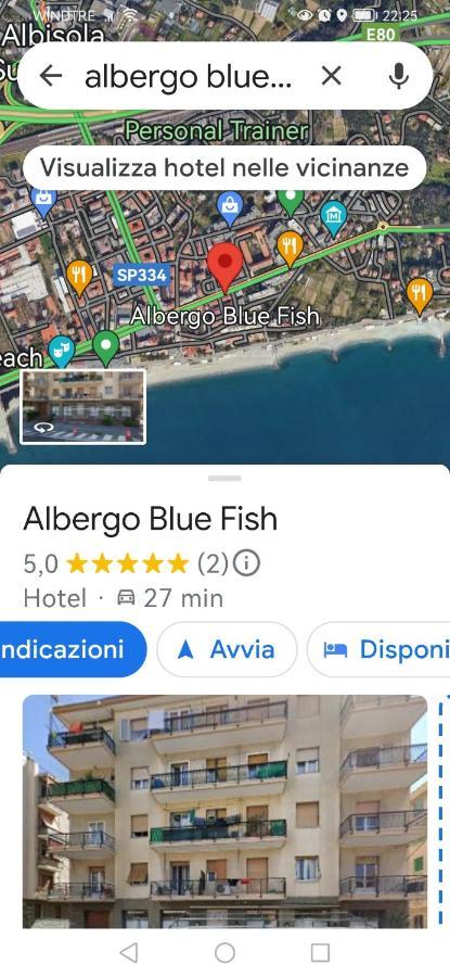 Albergo Blue Fish Албисола Супериоре Екстериор снимка